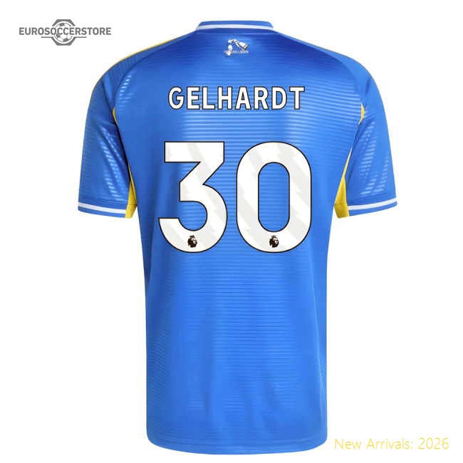 2025-2026 Leeds Away Shirt (Gelhardt 30)-Football Jersey Hub