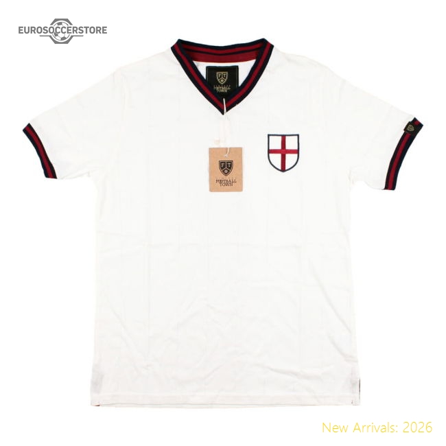 Vintage Football England Home Retro Shirt-Football Jersey Hub