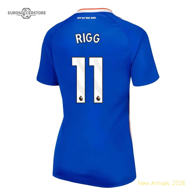 2025-2026 Sunderland Away Shirt - Womens (Rigg 11)-Football Jersey Hub