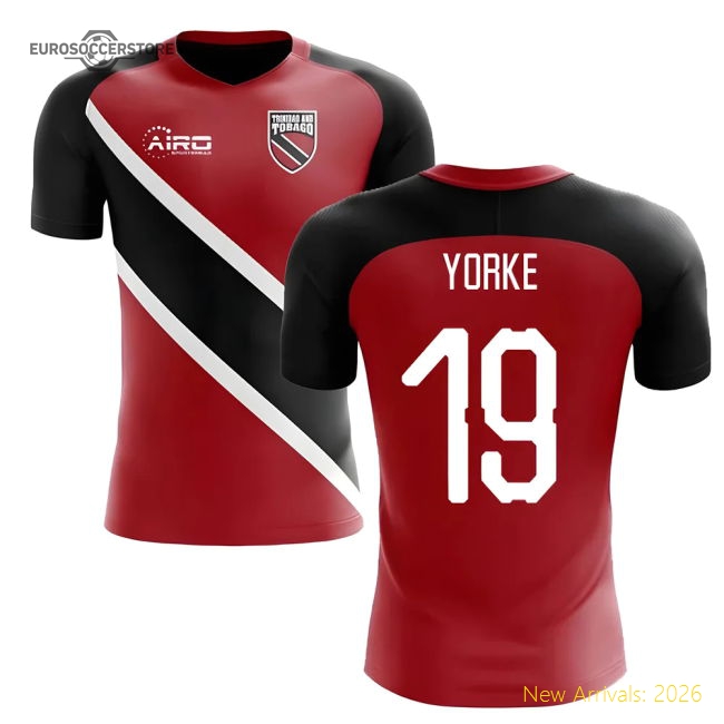 2025-2026 Trinidad And Tobago Home Concept Football Shirt (YORKE 19)-Football Jersey Hub