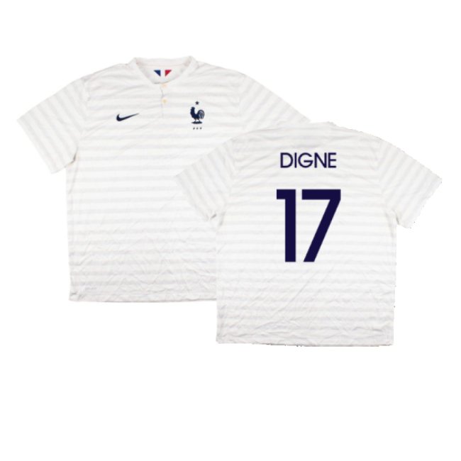 France 2014-15 Away Shirt ((Very Good) XXL) (Digne 17)-Football Jersey Hub