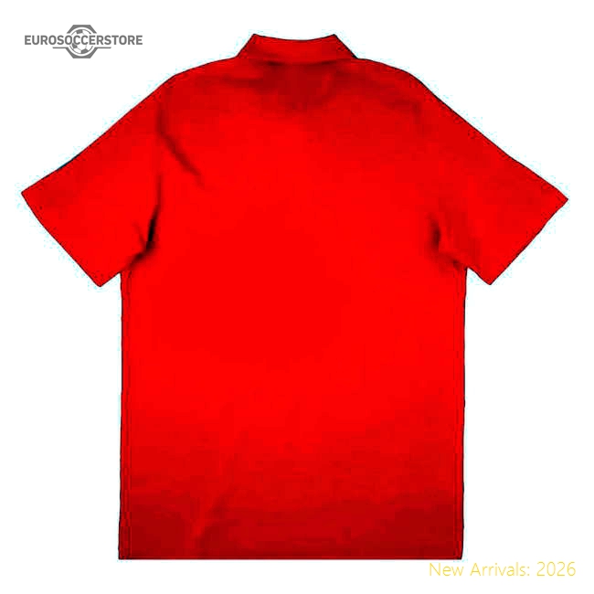 2024-2025 Arsenal DNA Polo Shirt (Red)-Football Jersey Hub