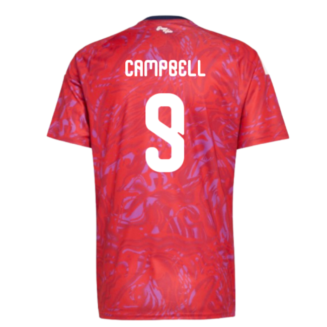 2026-2027 Costa Rica Home Shirt (Campbell 9)-Football Jersey Hub