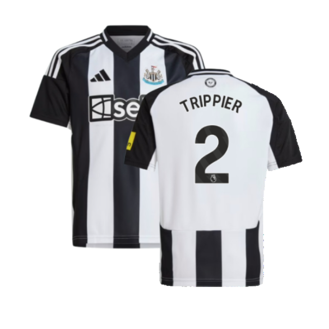 2024-2025 Newcastle United Home Shirt (Kids) (Trippier 2)-Football Jersey Hub