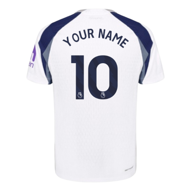 2025-2026 Tottenham Hotspur Authentic Home Shirt (Your Name)-Football Jersey Hub