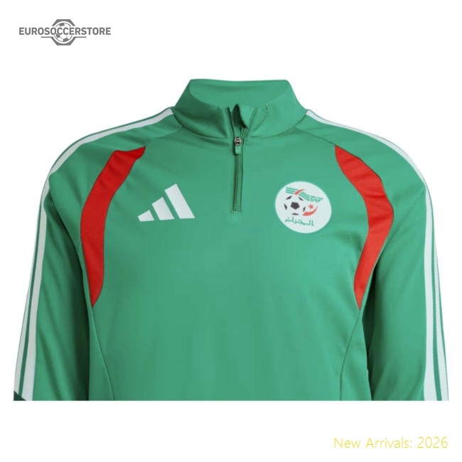 2026-2027 Algeria Training Top (Green)-Football Jersey Hub