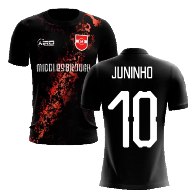 2025-2026 Middlesbrough Third Concept Football Shirt (Juninho 10)-Football Jersey Hub