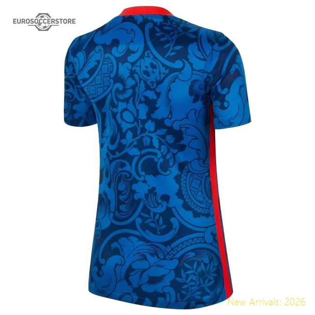 2022 France Euros Home Shirt (Ladies)-Football Jersey Hub