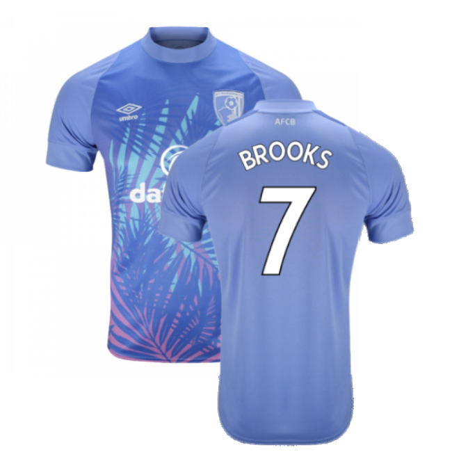 Bournemouth 2022-23 Away Shirt (L) (BROOKS 7) (Excellent)-Football Jersey Hub