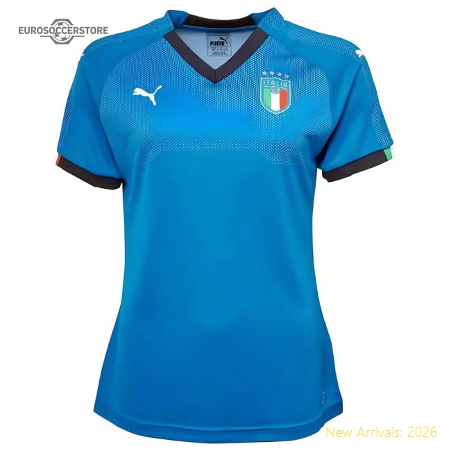2018-2019 Italy Home Shirt (Ladies)-Football Jersey Hub