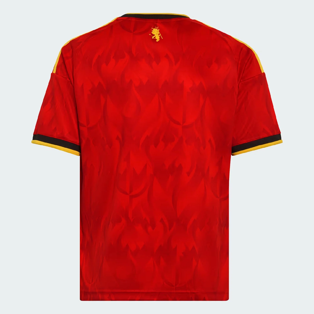 Belgium 2026 Home Jersey | Youth Red Devils Belgian Football Shirt-Football Jersey Hub