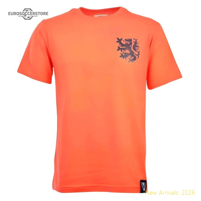 Holland 14 12th Man T-Shirt - Orange-Football Jersey Hub