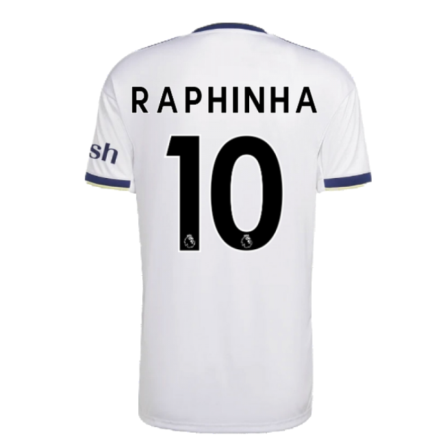 2022-2023 Leeds United Home Shirt (RAPHINHA 10)-Football Jersey Hub