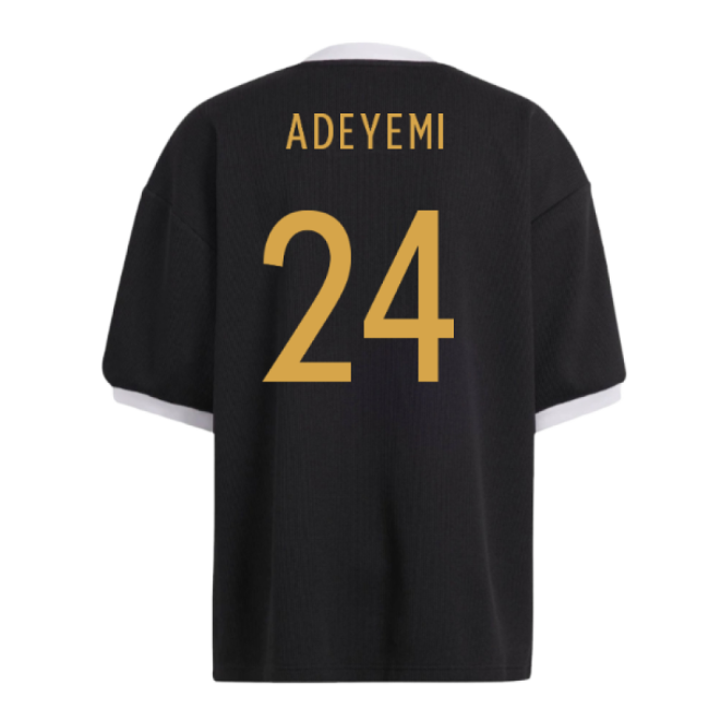2022-2023 Germany Icon 34 Jersey (Black) (Adeyemi 24)-Football Jersey Hub