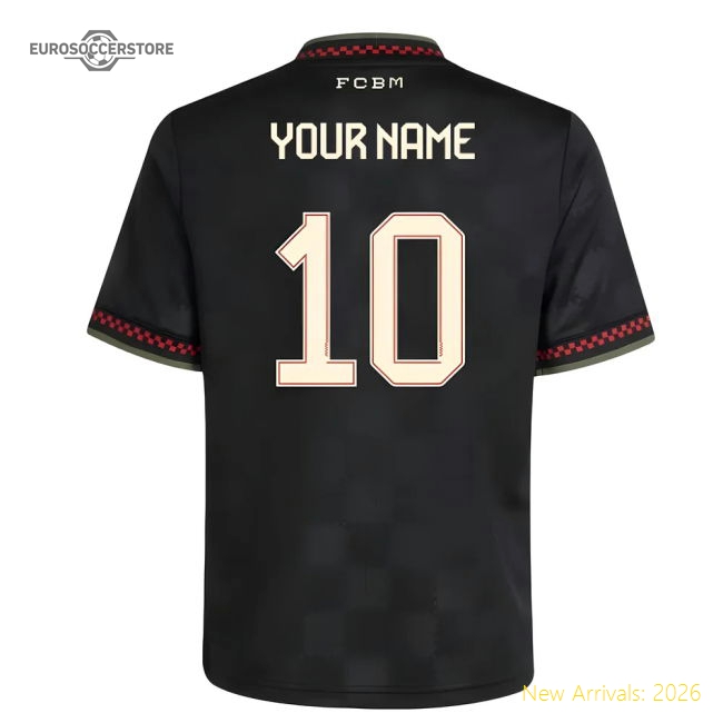 2025-2026 Bayern Munich Third Shirt (Kids) (Your Name)-Football Jersey Hub