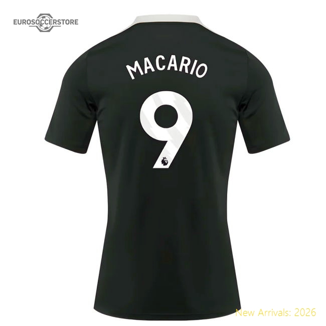 2025-2026 Chelsea Dri-Fit Strike Training Shirt (Green) (Macario 9)-Football Jersey Hub