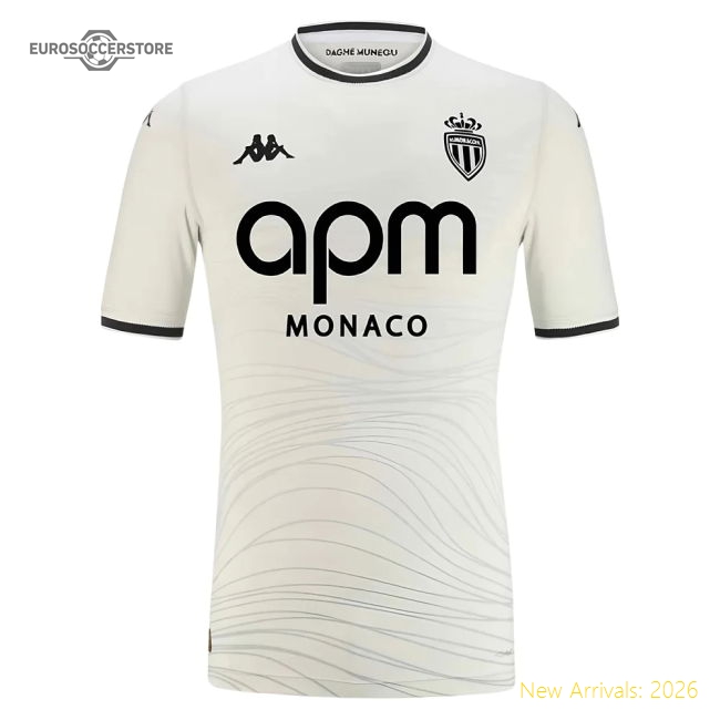 2024-2025 AS Monaco Third Shirt (Embolo 36)-Football Jersey Hub