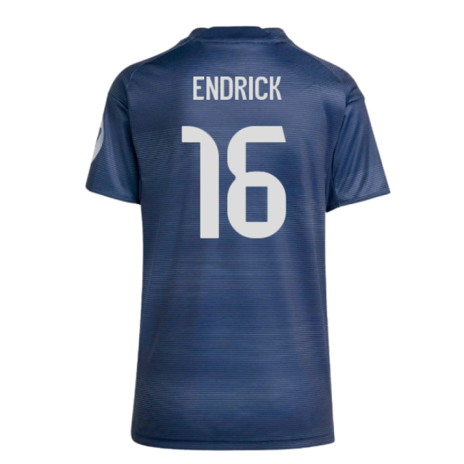 2025-2026 Real Madrid Authentic Away Shirt (Womens) (Endrick 16)-Football Jersey Hub