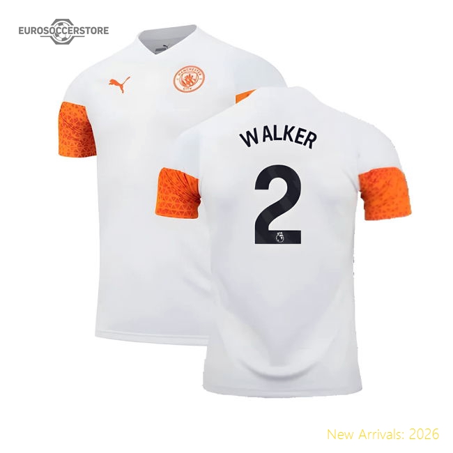 2023-2024 Man City Training Jersey (Marble) (WALKER 2)-Football Jersey Hub
