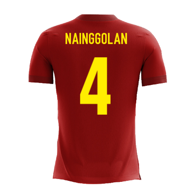 2025-2026 Belgium Airo Concept Home Shirt (Nainggolan 4)-Football Jersey Hub