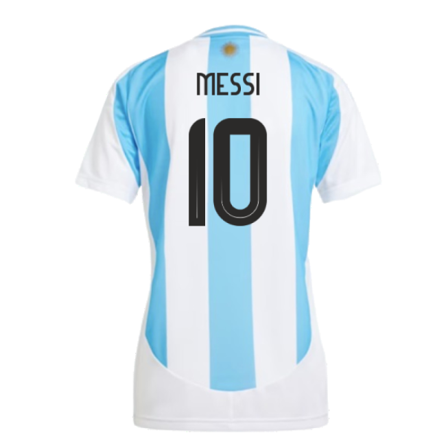 2024-2025 Argentina Home Shirt (Ladies) (MESSI 10)-Football Jersey Hub