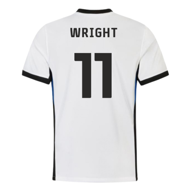 2025-2026 Birmingham City Away Shirt (Wright 11)-Football Jersey Hub