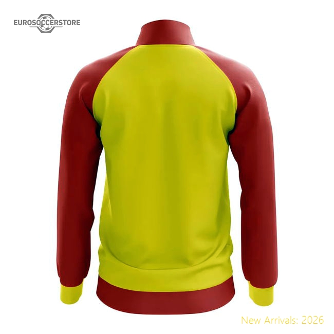 Brunei Concept Football Track Jacket (Yellow)-Football Jersey Hub