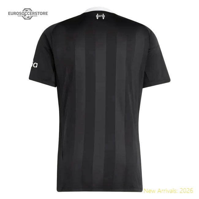 2025-2026 Liverpool Third Goalkeeper Shirt (Black)-Football Jersey Hub