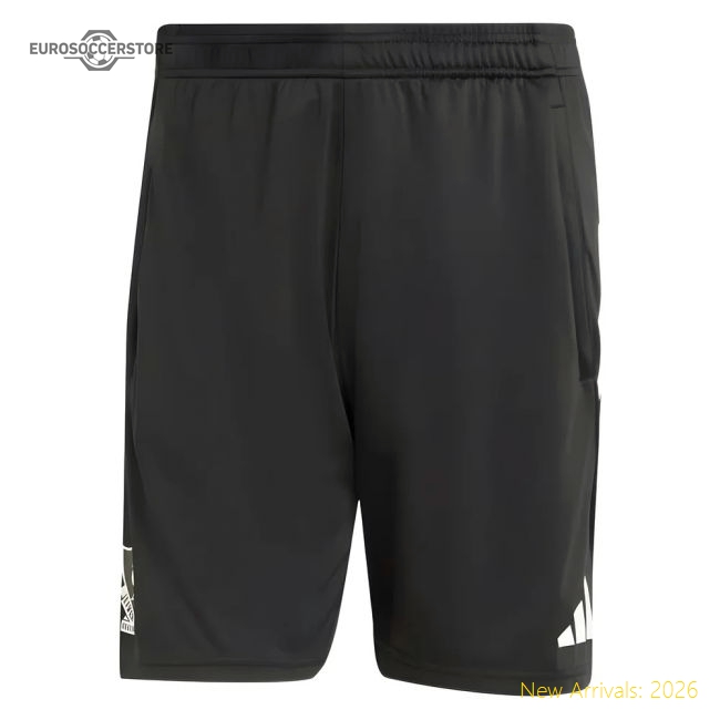 2025-2026 Liverpool EU Training Shorts (Black)-Football Jersey Hub