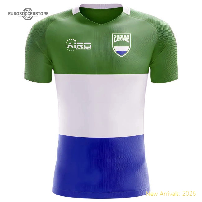 2025-2026 Sierra Leone Home Concept Football Shirt - Womens-Football Jersey Hub