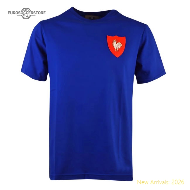 France Rugby T-Shirt - Royal-Football Jersey Hub