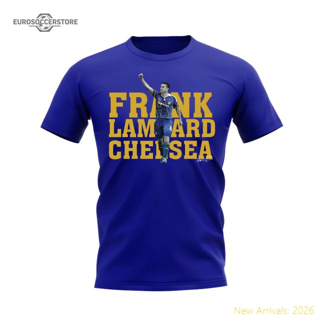 Frank Lampard Chelsea Player Tee (Royal Blue)-Football Jersey Hub