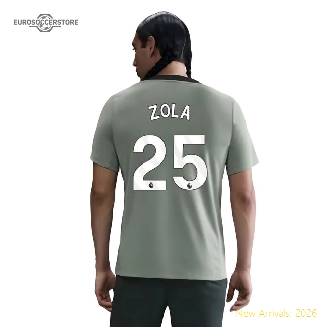 2025-2026 Chelsea Strike Training Shirt (Jade Green) (Zola 25)-Football Jersey Hub