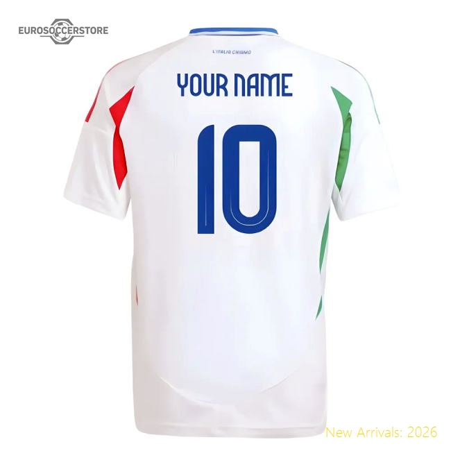 2024-2025 Italy Away Shirt (Kids) (Your Name)-Football Jersey Hub