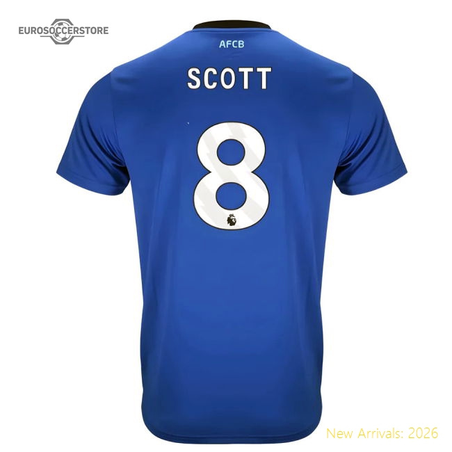 2025-2026 Bournemouth Away Shirt (Scott 8)-Football Jersey Hub