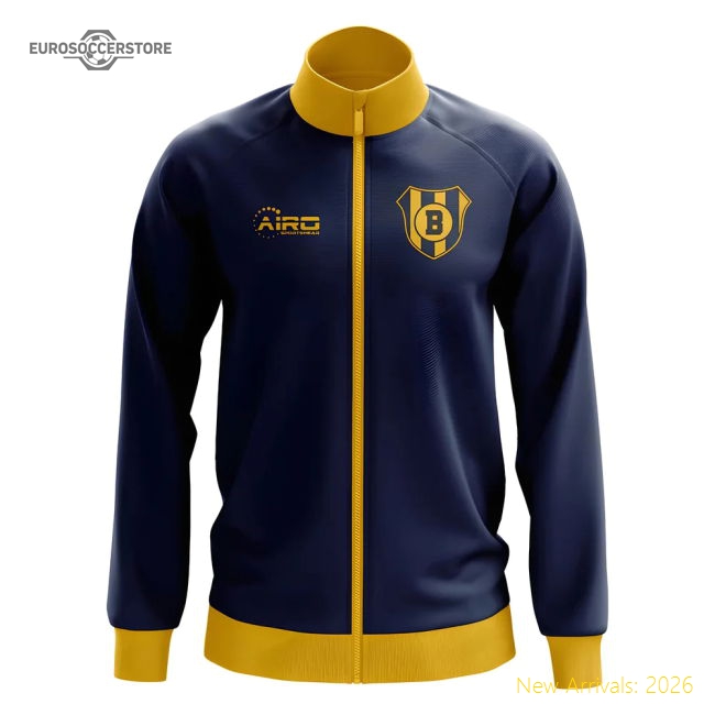 Boca Juniors Concept Football Track Jacket (Navy)-Football Jersey Hub