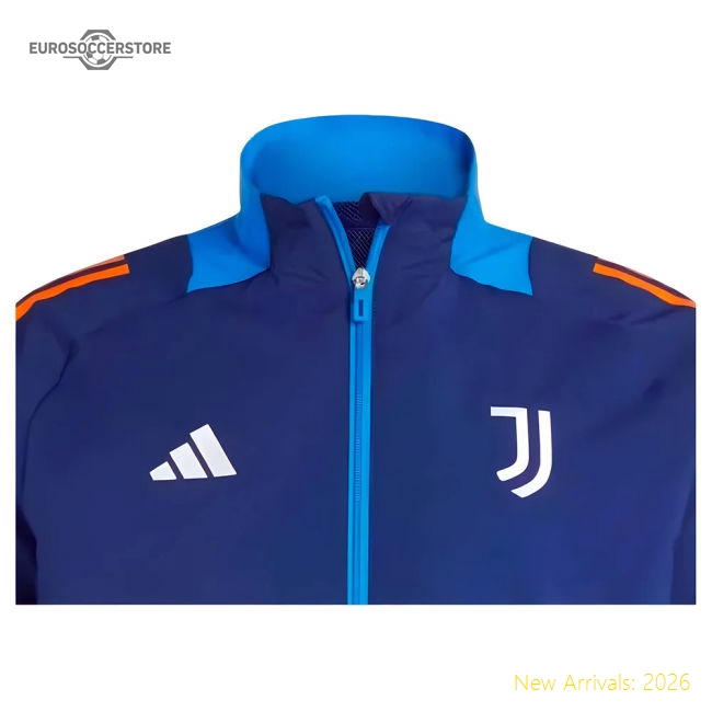 2024-2025 Juventus Presentation Jacket (Navy)-Football Jersey Hub