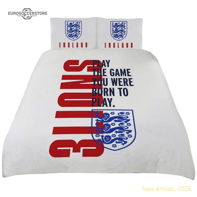 England FA Double Duvet Set-Football Jersey Hub