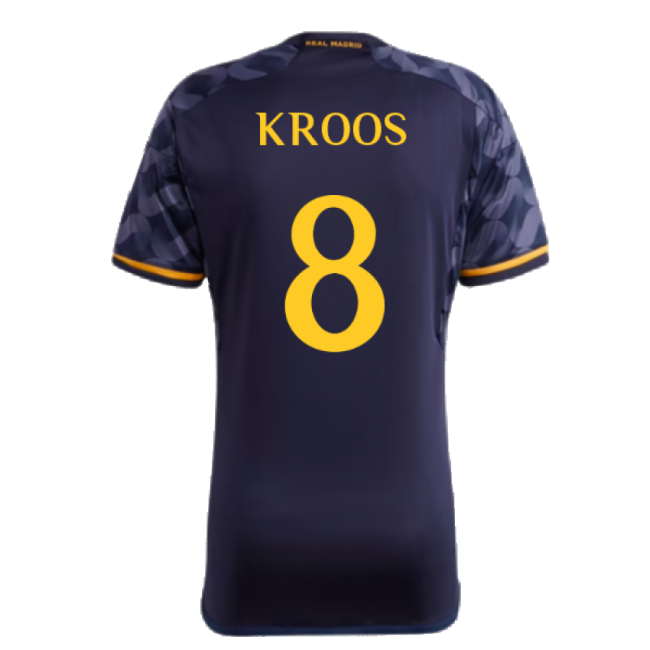 2023-2024 Real Madrid Away Shirt (Kroos 8)-Football Jersey Hub
