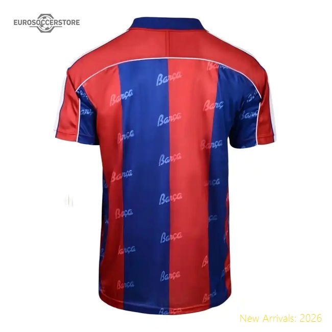Score Draw Barcelona 1994 Retro Football Shirt-Football Jersey Hub