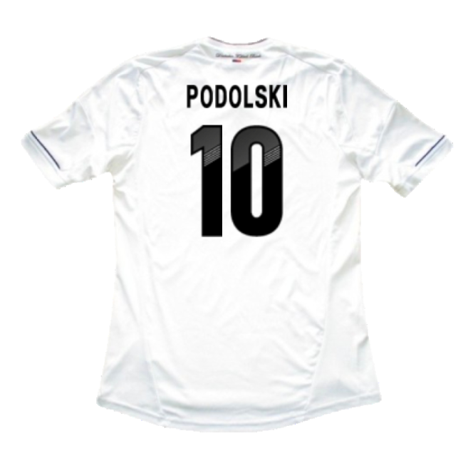 Germany 2012-13 Home Shirt ((Very Good) XXL) (Podolski 10)-Football Jersey Hub