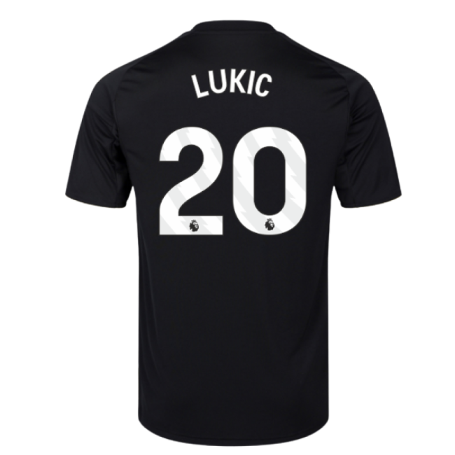 2025-2026 Fulham Third Shirt (Lukic 20)-Football Jersey Hub