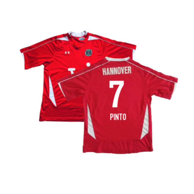 Hannover 2008-09 Home Shirt ((Excellent) M) (Pinto 7)-Football Jersey Hub