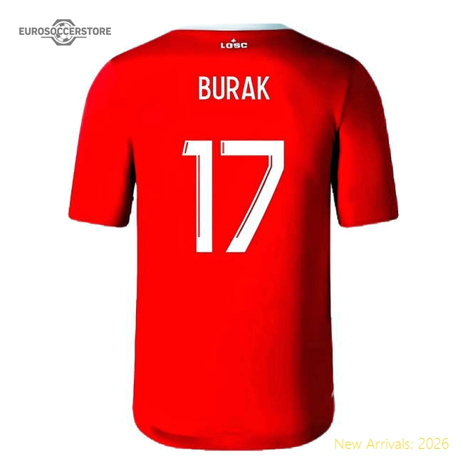2023-2024 Lille Home Shirt (Burak 17)-Football Jersey Hub