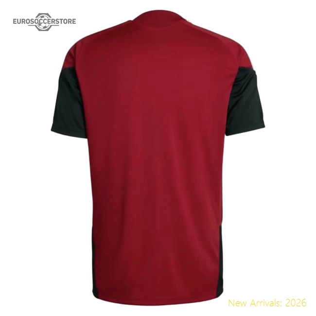 2026-2027 Germany Training Jersey (Red)-Football Jersey Hub