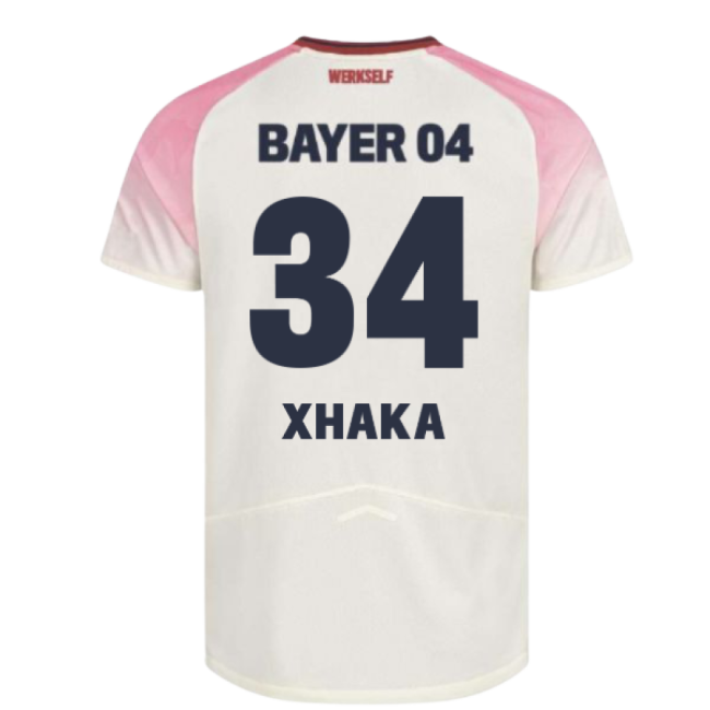 2025-2026 Bayer Leverkusen Away Shirt (Xhaka 34)-Football Jersey Hub