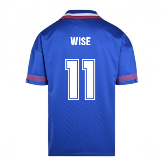 Score Draw Chelsea 1994 Retro Football Shirt (Wise 11)-Football Jersey Hub