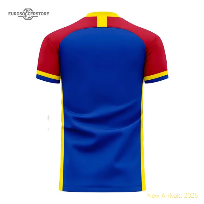 Moldova 2025-2026 Home Concept Football Kit (Libero) - Womens-Football Jersey Hub