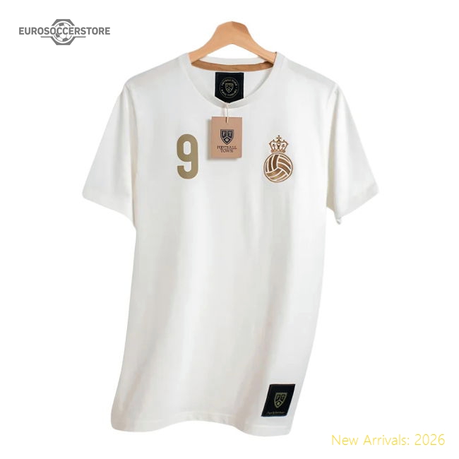 Madrid La Corona 9 Home Retro Football Shirt-Football Jersey Hub