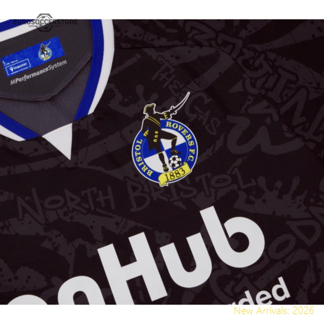2025-2026 Bristol Rovers Away Shirt-Football Jersey Hub